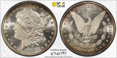 1887 $1 MS65