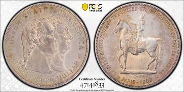 1900 $1 Lafayette N1