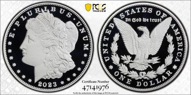 2023-S $1 Morgan Dollar First Strike PR70DCAM