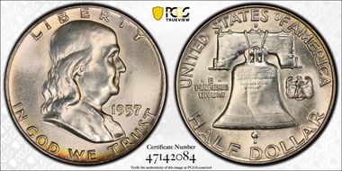 1957-D 50C N1