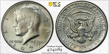 1977-D 50C MS66