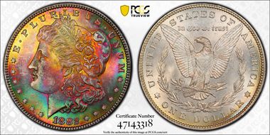 1882 $1 MS65
