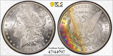 1879-S $1 MS62