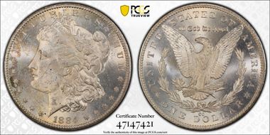 1884-CC $1 MS63