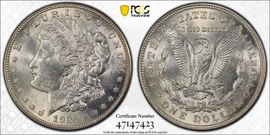 1921-D $1 MS63