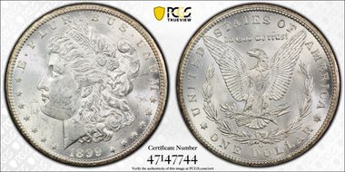 1899-O $1 MS62
