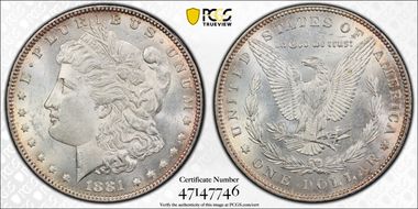 1881 $1 N1