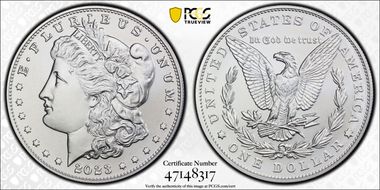 2023 $1 Morgan Dollar MS70