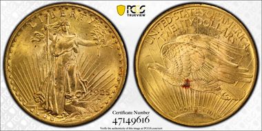 1925 $20 MS65
