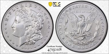 2023 $1 Morgan Dollar First Strike MS70