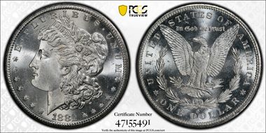 1881-S $1 MS66
