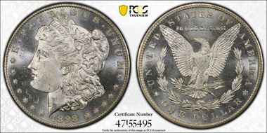 1898-O $1 MS65+ PL