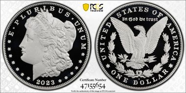 2023-S $1 Morgan Dollar First Strike PR70DCAM