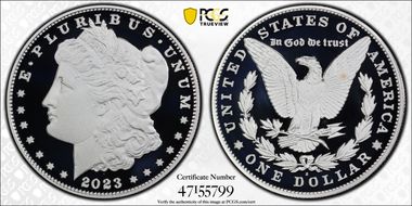 2023-S $1 Morgan Dollar PR70DCAM