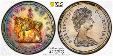 1973 S$1 R.C.M.P. Ag SP64