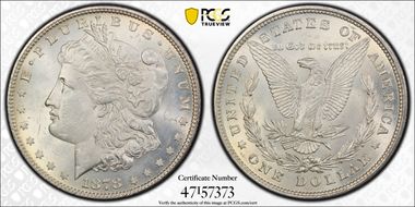 1878 8TF $1 MS62