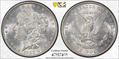 1903 $1 MS63