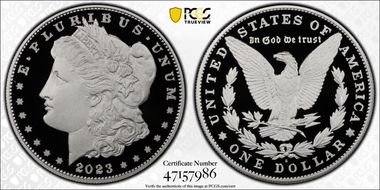 2023-S $1 Morgan Dollar PR70DCAM