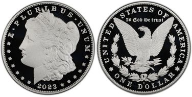 2023-S $1 Morgan Dollar PR70DCAM