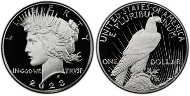 2023-S $1 Peace Dollar PR70DCAM
