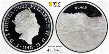 2022 £2 City Views - Rome PR68DCAM
