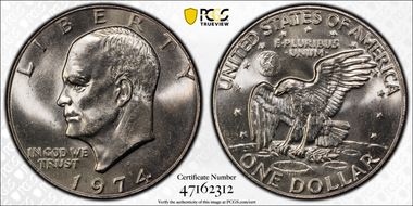 1974-D $1 MS64