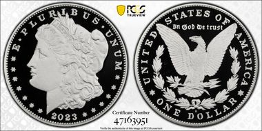 2023-S $1 Morgan Dollar PR70DCAM