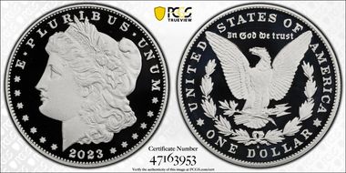 2023-S $1 Morgan Dollar PR70DCAM