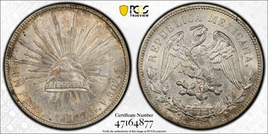 1908-Mo GV Peso KM-409.2 MS62