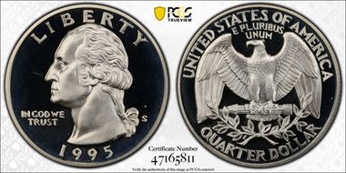 1995-S 25C Silver PR69DCAM