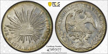 1878-Mo MH 8 R Mo63 MS61