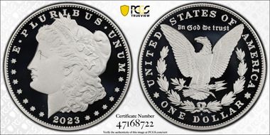 2023-S $1 Morgan Dollar PR70DCAM