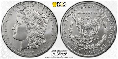 2023 $1 Morgan Dollar MS70