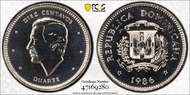 1986 10C Human Rights MS69