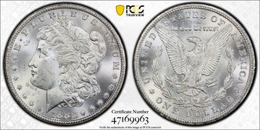 1883-CC $1 MS64+