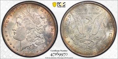 1891-CC $1 MS62