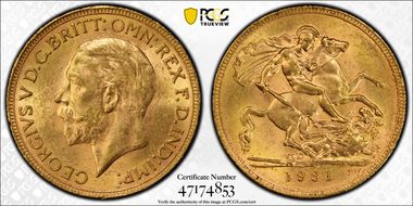 1931-SA Sov S-4005 MS63