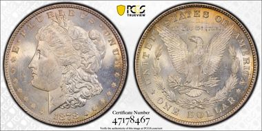 1878 8TF $1 MS63