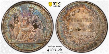 1908-A Piastre Lec-291 N1