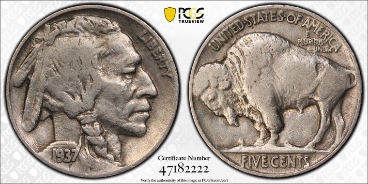 Cert 47182222 - Coin Image