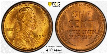 1909 VDB 1C MS65RB
