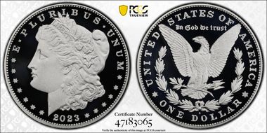 2023-S $1 Morgan Dollar PR70DCAM