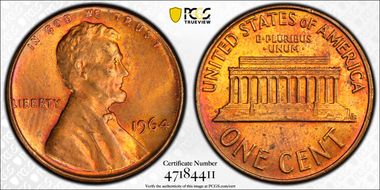 1964 1C MS64RB