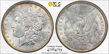 1897-O $1 MS62