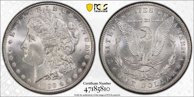 1899 $1 MS66+