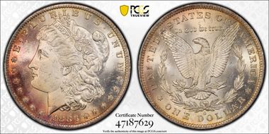 1883-O $1 MS63