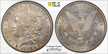 1883-S $1 XF45