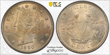 1890 5C RPD FS-301 MS63