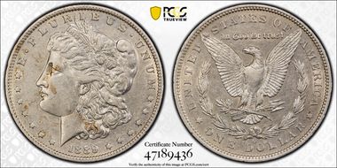 1889-O $1 XF45