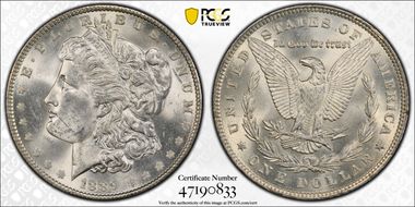 1889 $1 MS63